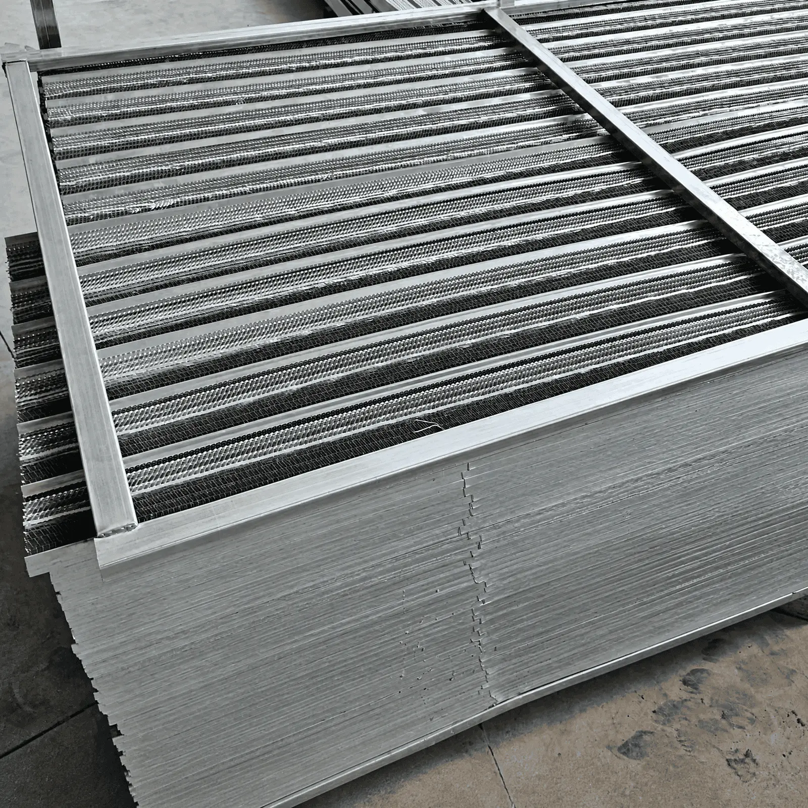 Rib lath container loading and export preparation