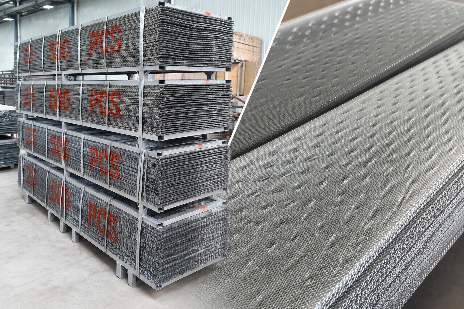 Building material distributors sourcing metal mesh products