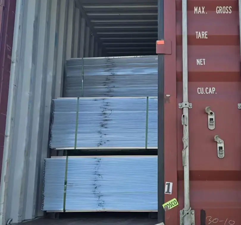 Rib Lath Container Loading