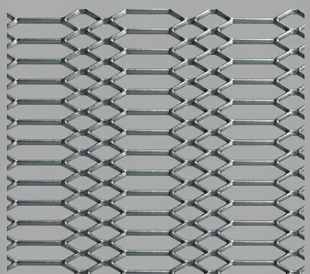Gothic Expanded Metal Mesh
