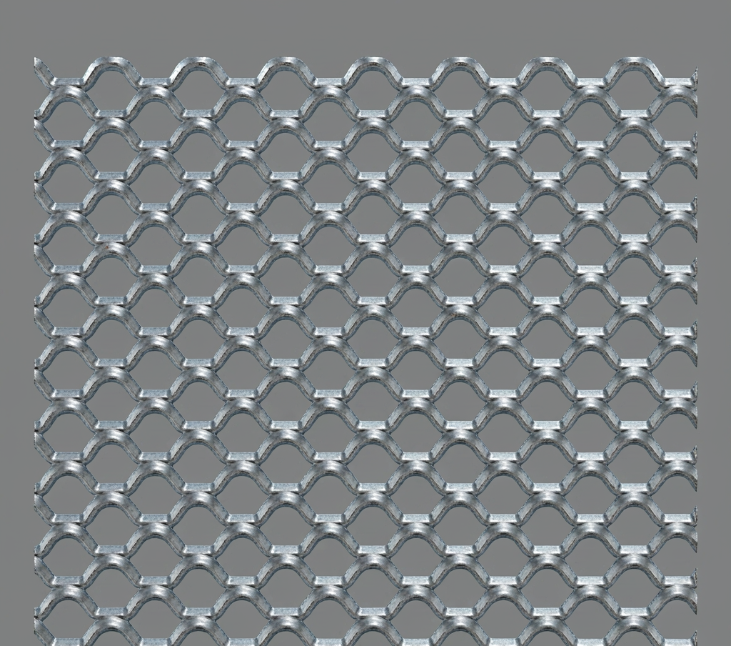 Round Expanded Metal Mesh