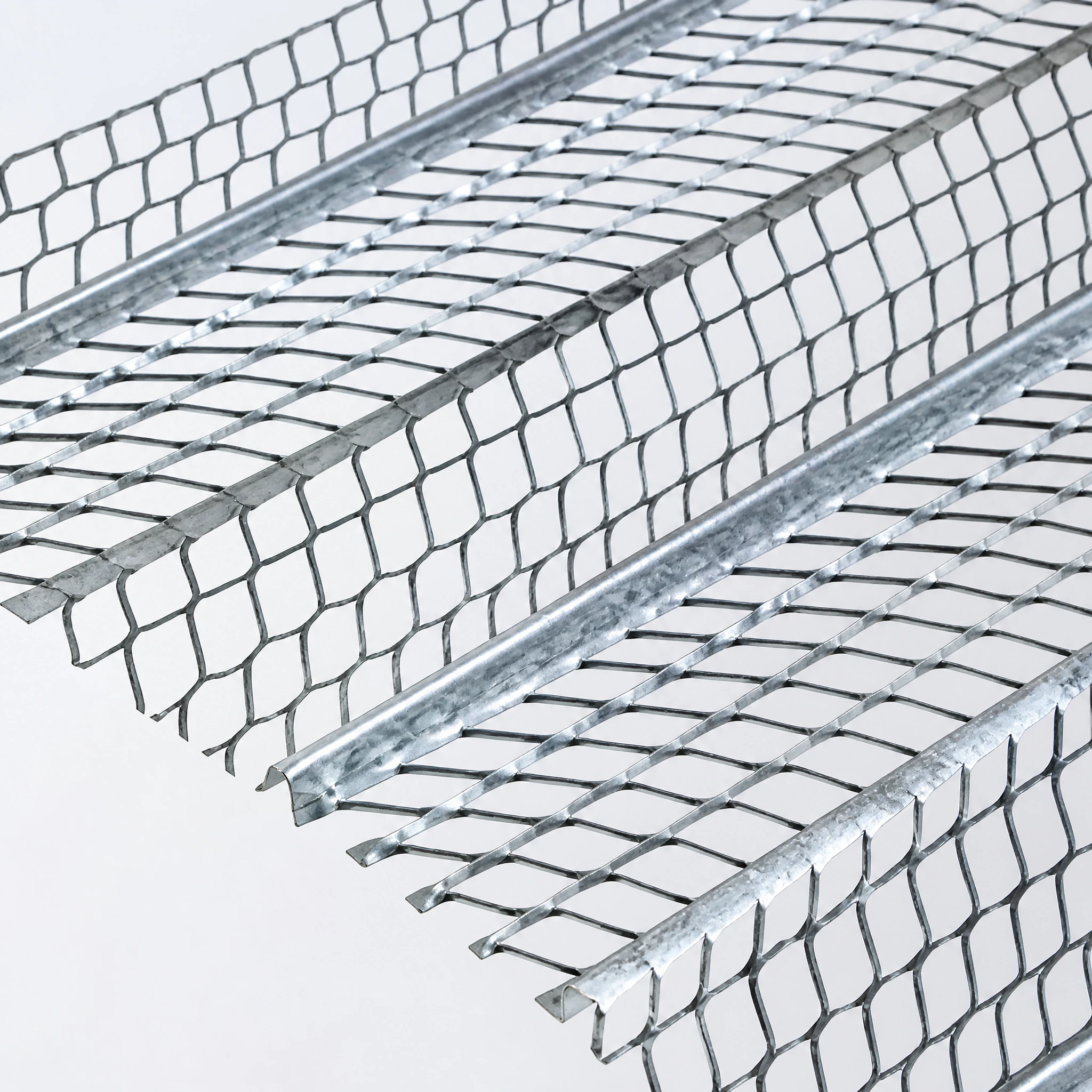 Rib lath mesh and reinforced rib details